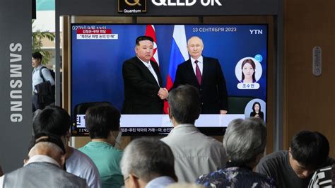 South Korea expresses ‘concern and regret’ over military cooperation talks between Kim and Putin